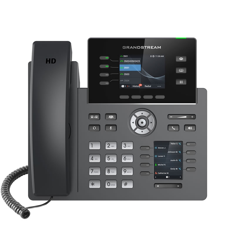 GRP2614 - Telephone IP - 4 Acoounts SIP / PoE / Port Gigabit / WiFi / Bluetooth
